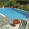 Каркасный сборный морозоустойчивый бассейн Summer Fun овальный-oval 5,0 х 3,0 х 1,5 м Chemoform Германия (скиммер + форсунка) 4501010160KB