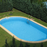 Каркасный сборный морозоустойчивый бассейн Summer Fun овальный-oval 7,37 х 3,6 х 1,2 м Chemoform Германия (скиммер + форсунка) 4501010252