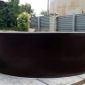 Каркасный бассейн морозоустойчивый Лагуна (Гигабасс) 4.0 х 1.5м (врезной скиммер + форсунка) цвет Платина ТМ597/400150