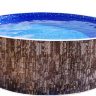 Пленка (лайнер) для круглого морозостойкого бассейна Лагуна 4.57 х 1.40 (0.6/0.6мм) цвет Мрамор. 5187862