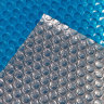 Солярное покрытие Aquaviva Platinum Bubbles серебро/голубой (5х50 м, 500 мкм)/27799