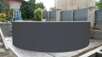 Каркасный бассейн морозоустойчивый Лагуна 3 х 1.25м (полная комплектация) цвет Платина/30010F