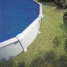  Пузырьковое плавающее покрытие для овального бассейна 7.0 х 3.5м, 400 микрон, цвет синий. Summer Fun/4770241